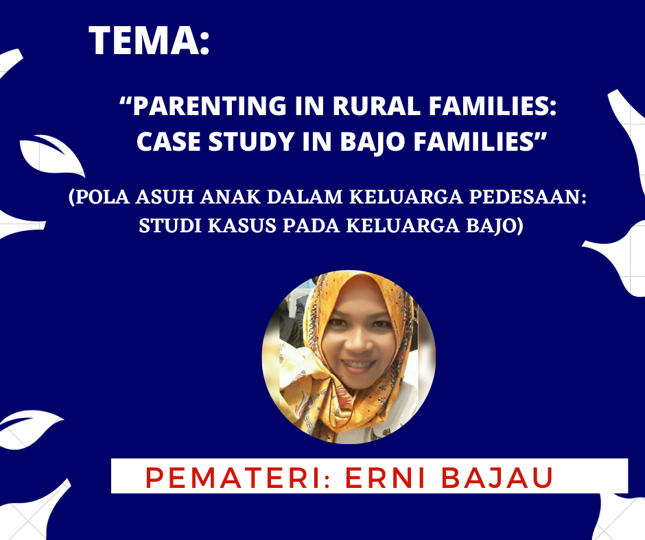 POLA ASUH ANAK PADA KELUARGA BAJAU (Parenting in Bajau Families)